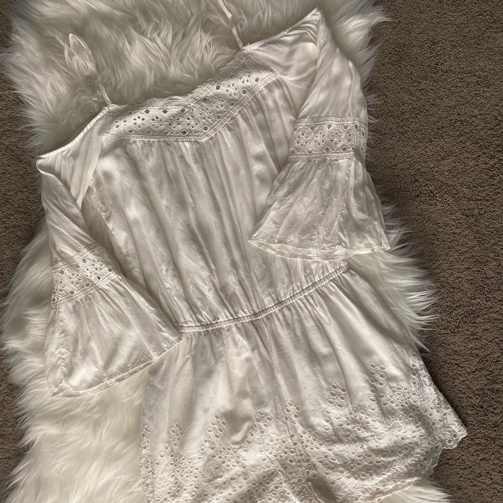 America Eagle Shorts Romper